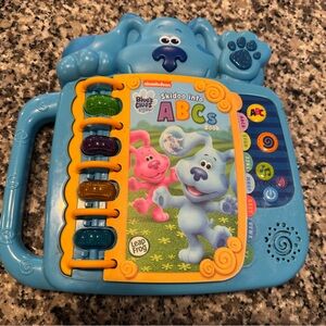 Nickelodeon Blue's Clues Skidoo into ABCs Book - Blue and Yellow